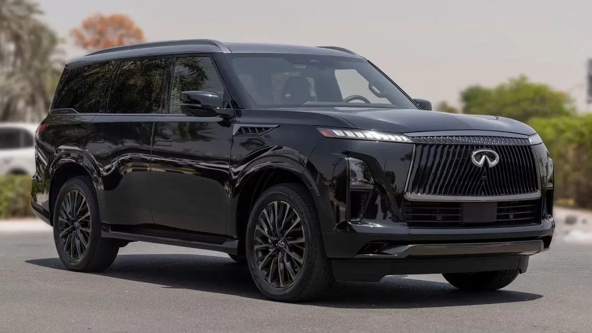 Infiniti QX80 2025 из ОАЭ — купить под ключ