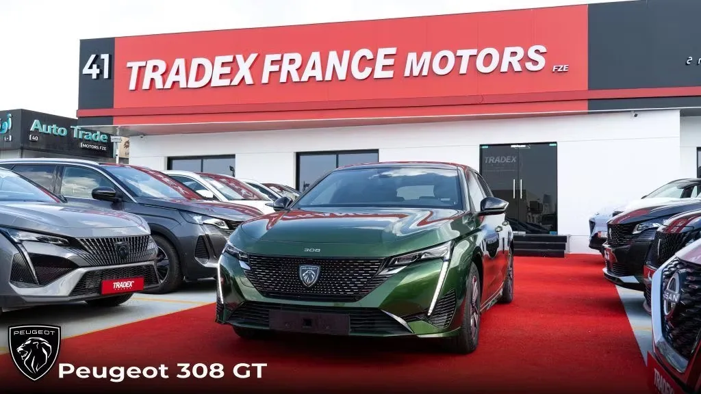 Peugeot 308 2025 из ОАЭ — купить под ключ
