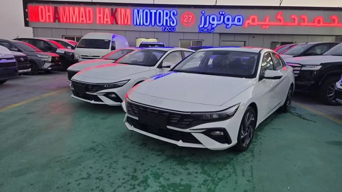 Hyundai Elantra 2025 из ОАЭ — купить под ключ
