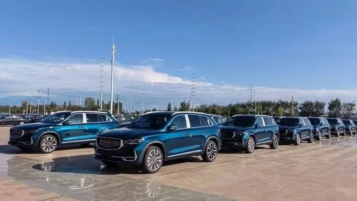 Geely Monjaro 2024 из ОАЭ — купить под ключ