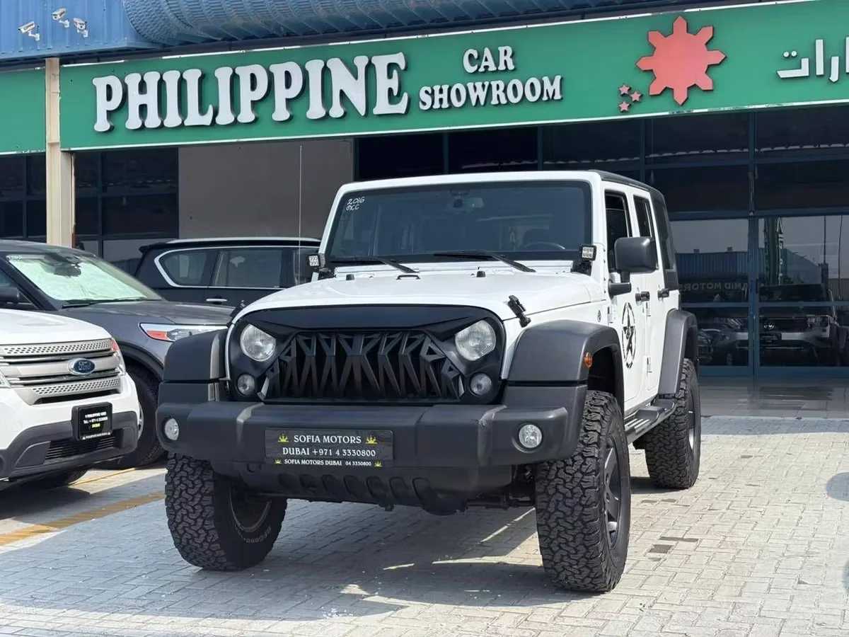 Jeep Wrangler 2016 из ОАЭ — купить под ключ