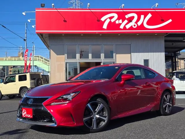 Lexus RC 2018 из Японии — купить под ключ
