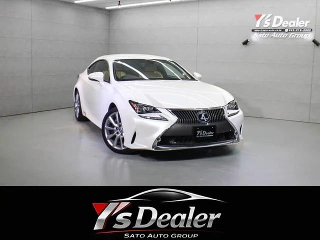 Lexus RC 2016 из Японии — купить под ключ
