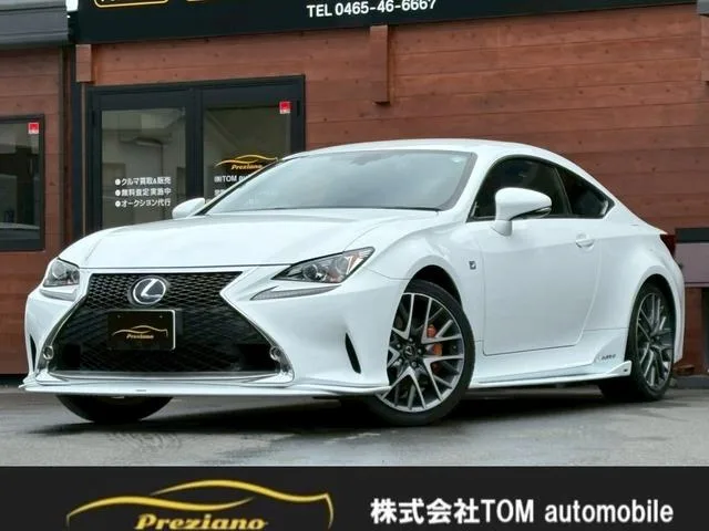 Lexus RC 2015 из Японии — купить под ключ