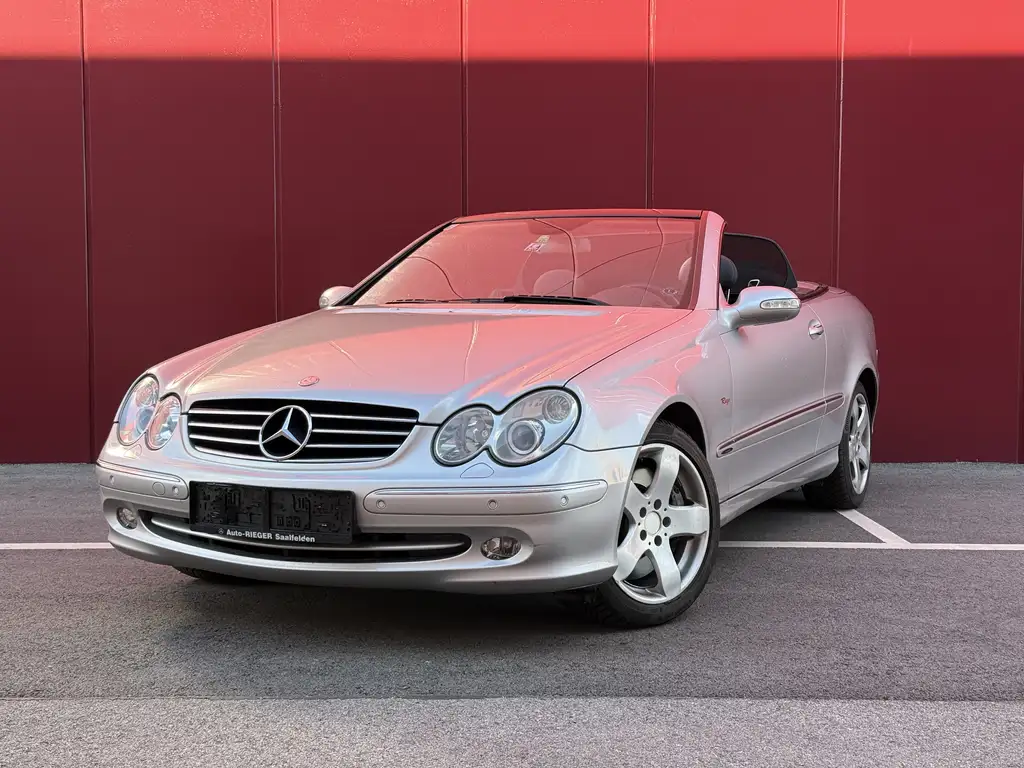 Mercedes-Benz CLK 500 2003 из Европы — купить под ключ