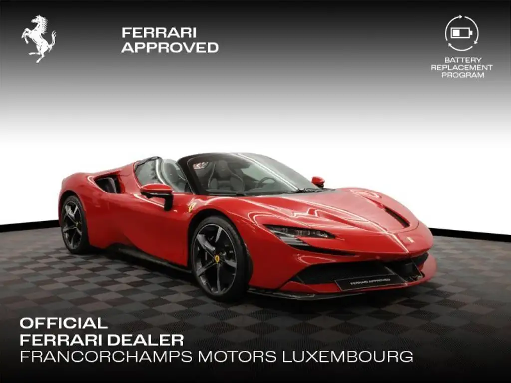 Ferrari SF90 Spider 2025 из Европы — купить под ключ