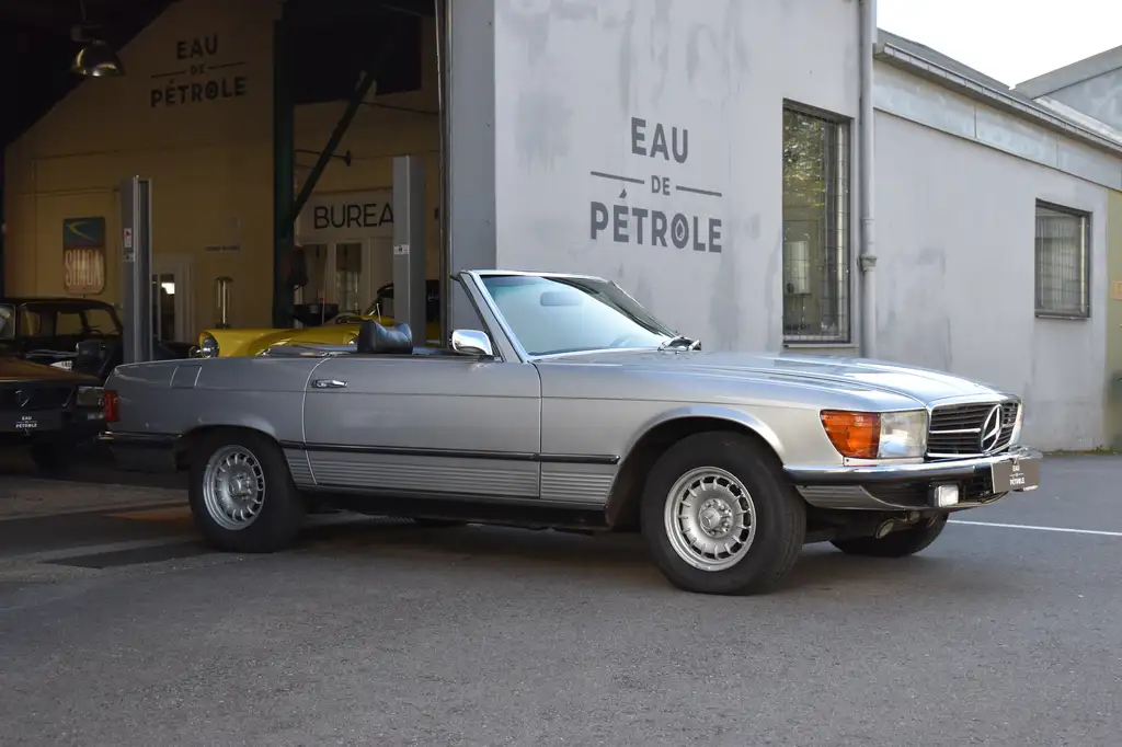 Mercedes-Benz SL 350 1980 из Европы — купить под ключ