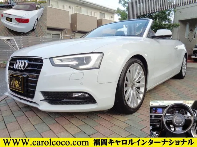 Audi A5 CABRIOLET 2012 из Японии — купить под ключ