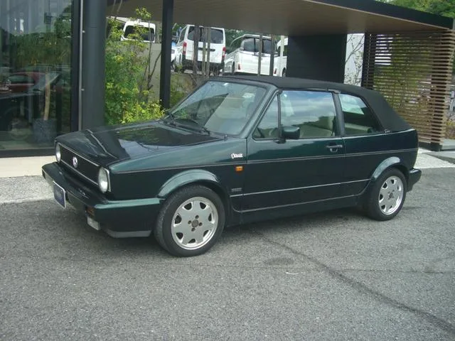 Volkswagen GOLF CABRIO 1992 из Японии — купить под ключ