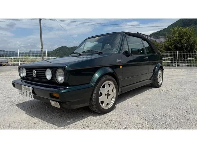 Volkswagen GOLF CABRIO 1991 из Японии — купить под ключ