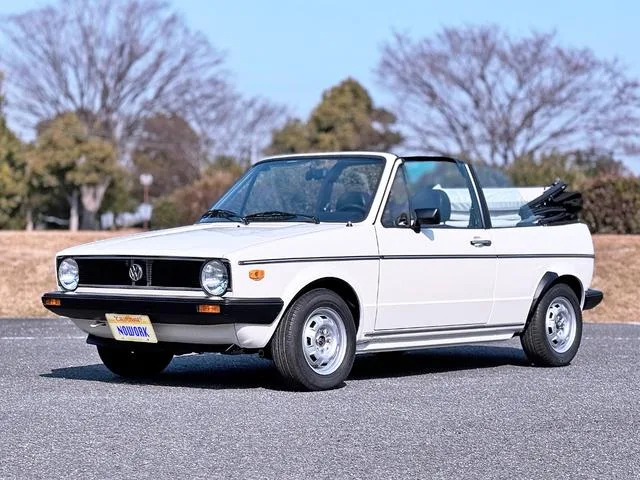Volkswagen GOLF CABRIO 1980 из Японии — купить под ключ
