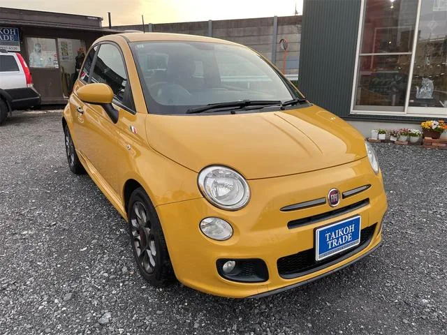 Fiat 500S 2013 из Японии — купить под ключ