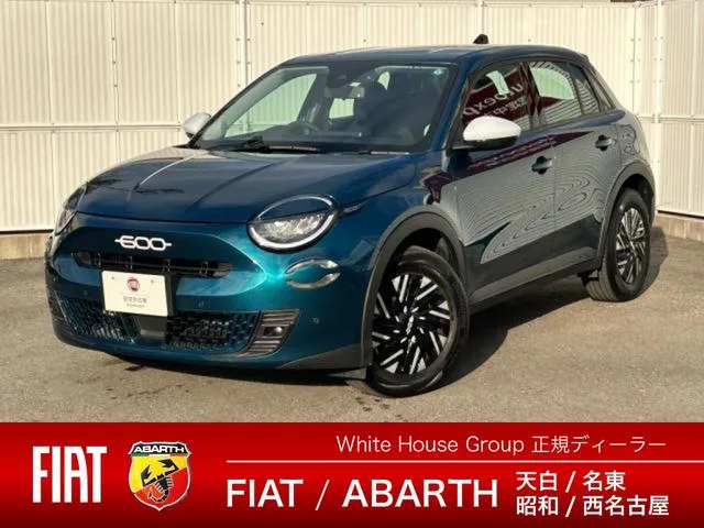 Fiat 600 HYBRID 2025 из Японии — купить под ключ