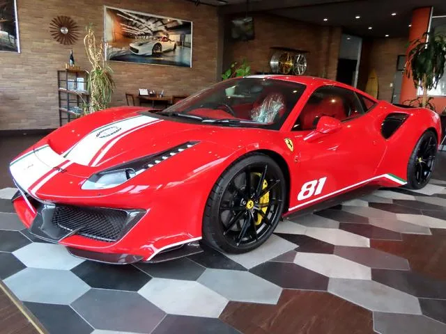Ferrari 488PISTA 2020 из Японии — купить под ключ