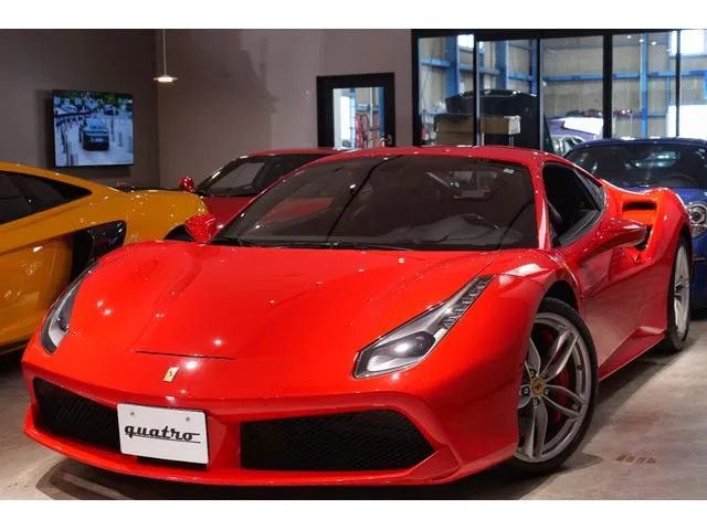 Ferrari 488 GTB 2016 из Японии — купить под ключ
