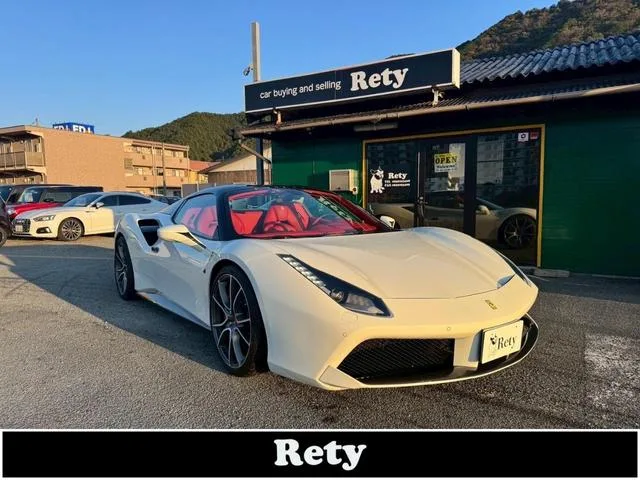 Ferrari 488 SPIDER 2016 из Японии — купить под ключ