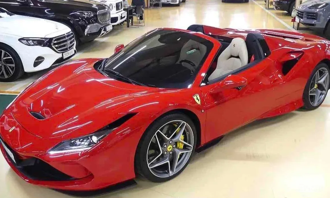 Ferrari F8 2022 из Кореи — купить под ключ