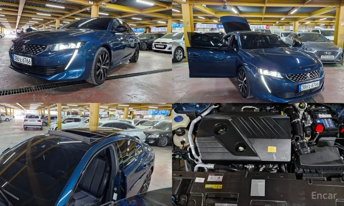 Peugeot 508 2021 из Кореи — купить под ключ