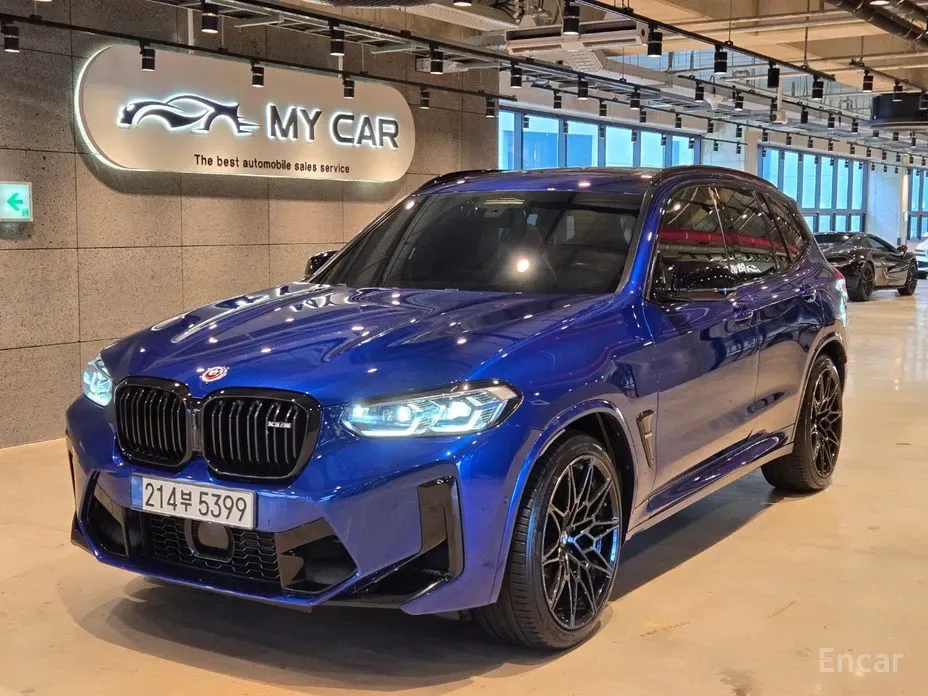 BMW X3 M 2022 из Кореи — купить под ключ