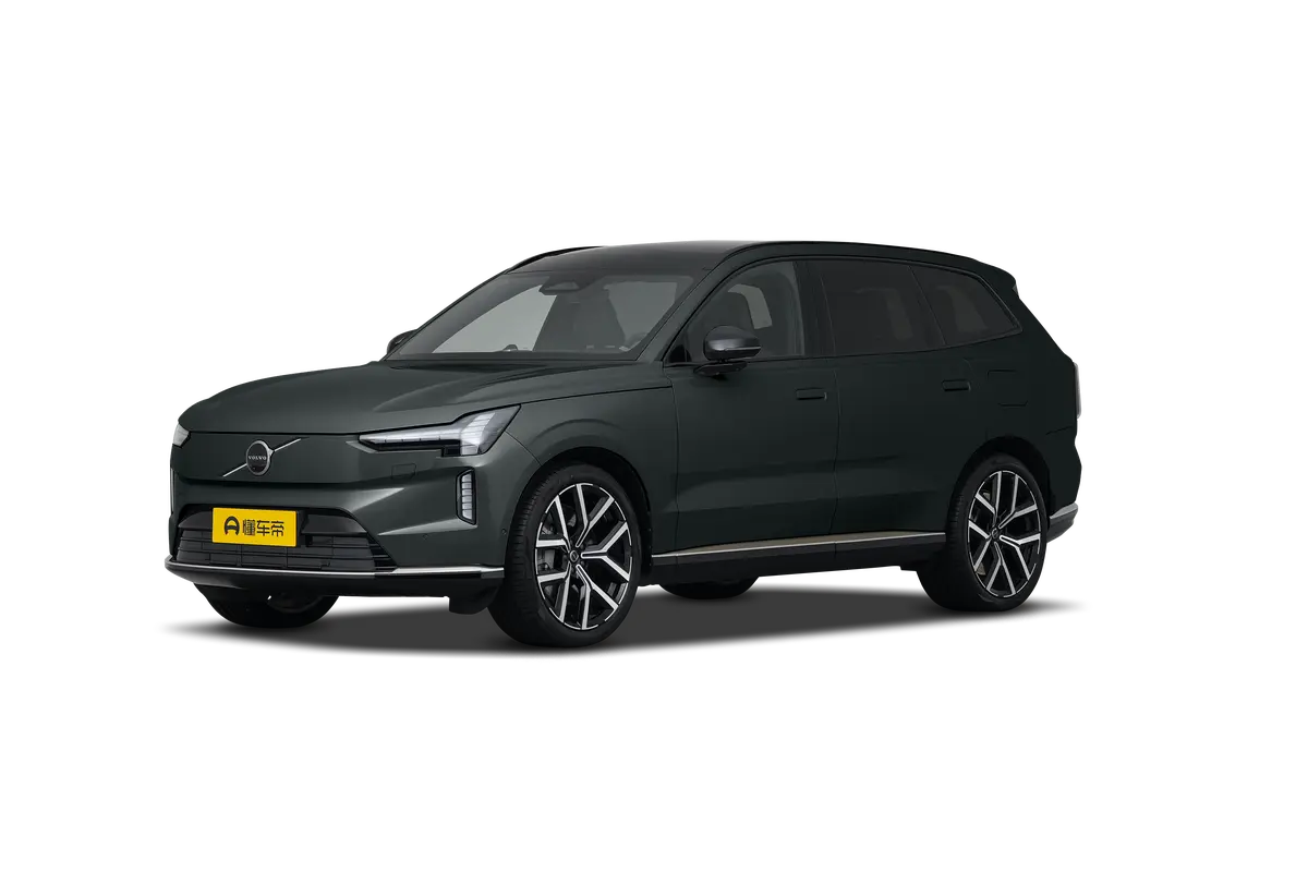 Volvo EX90 — цвет зелёный