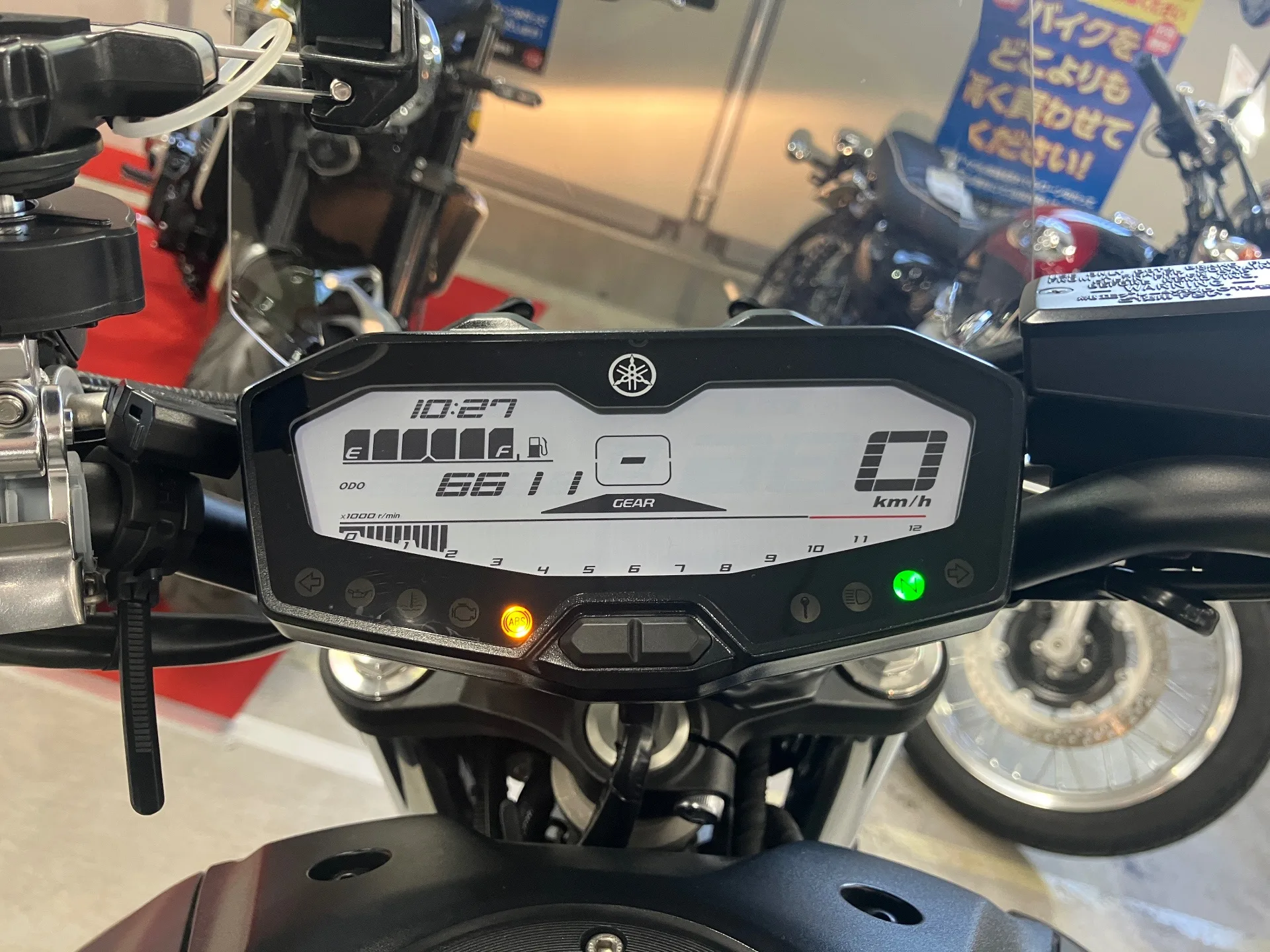 Yamaha MT-07 с аукциона AUCNET, кадр 2