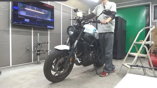 Yamaha XSR700 с аукциона BDS, кадр 2