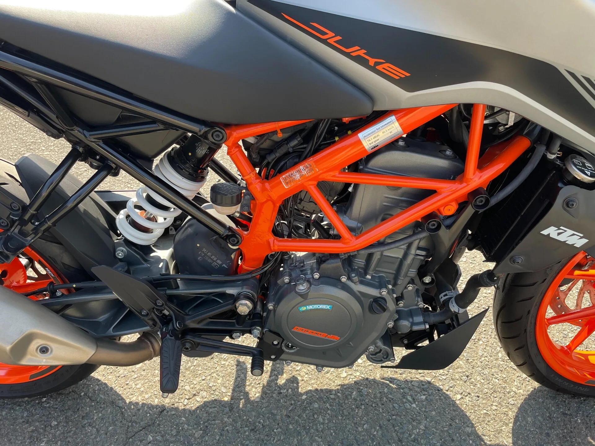 KTM 390 DUKE с аукциона AUCNET, кадр 7