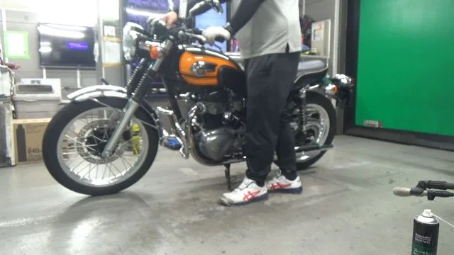 Kawasaki W800 с аукциона BDS, кадр 2