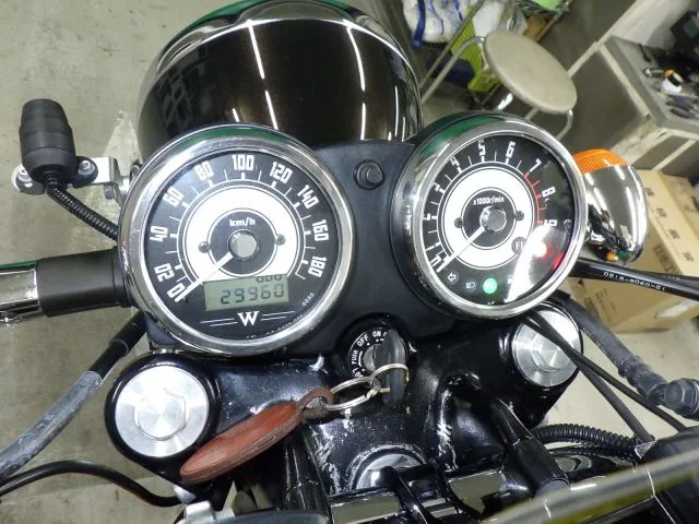 Kawasaki W800 с аукциона BDS, кадр 10