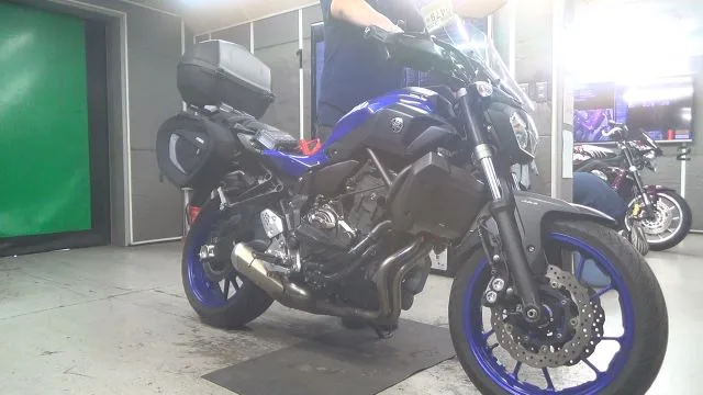 Yamaha MT-07A 2017 года из Японии