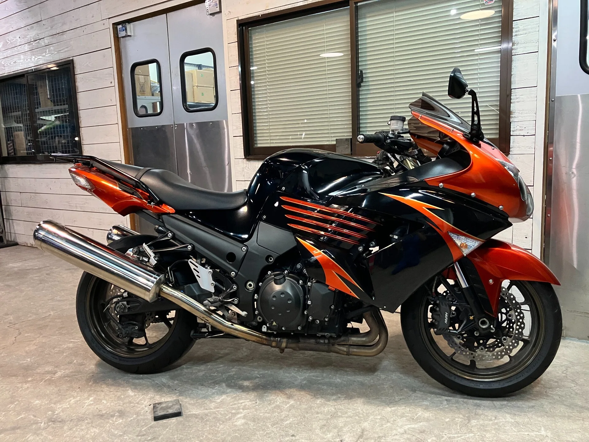 Kawasaki ZZR1400 2008 года из Японии
