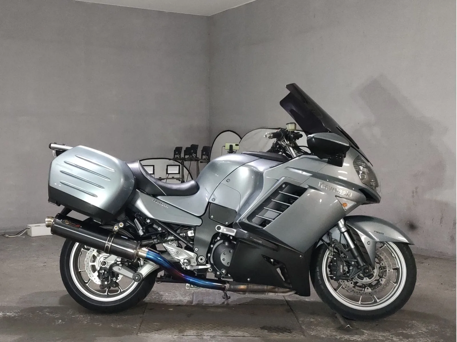 Kawasaki 1400GTR 2007 года с японского аукциона JBA