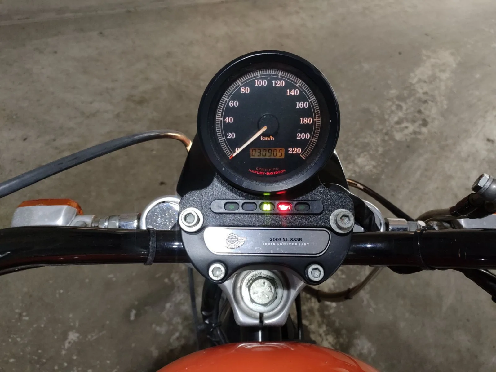 Harley-Davidson XL883R с аукциона JBA, кадр 5