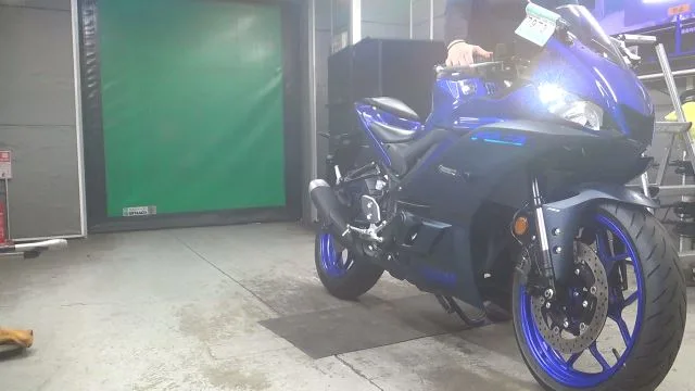 Yamaha YZF-R3 2023 года из Японии