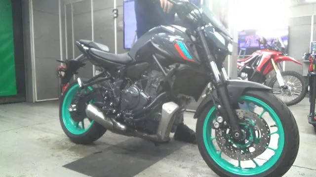 Yamaha MT-07 2023 года из Японии