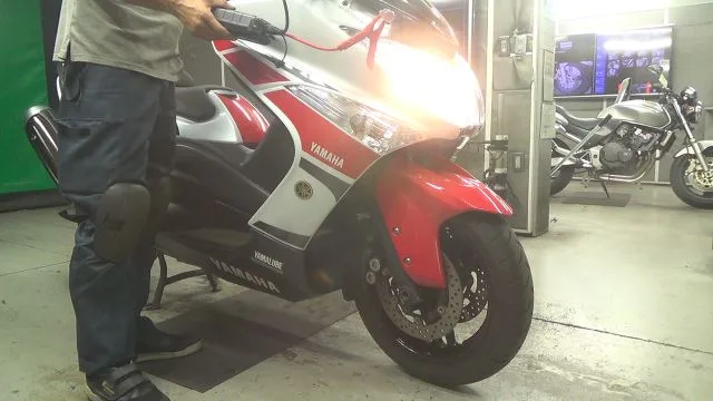 Yamaha T-MAX500 с аукциона BDS, кадр 1