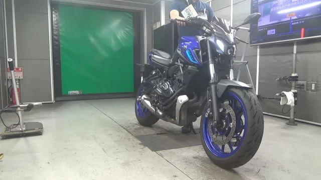 Yamaha MT-07 2023 года из Японии