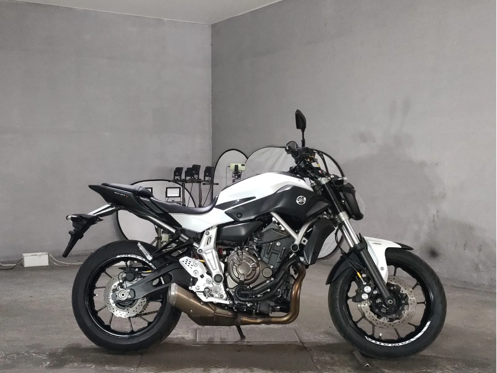 Yamaha MT-07 2015 года с японского аукциона JBA