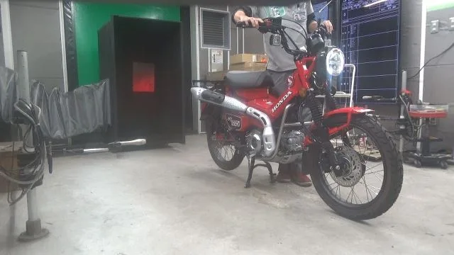 Honda CT125 с аукциона BDS, кадр 1