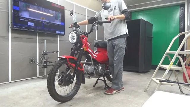 Honda CT125 с аукциона BDS, кадр 2