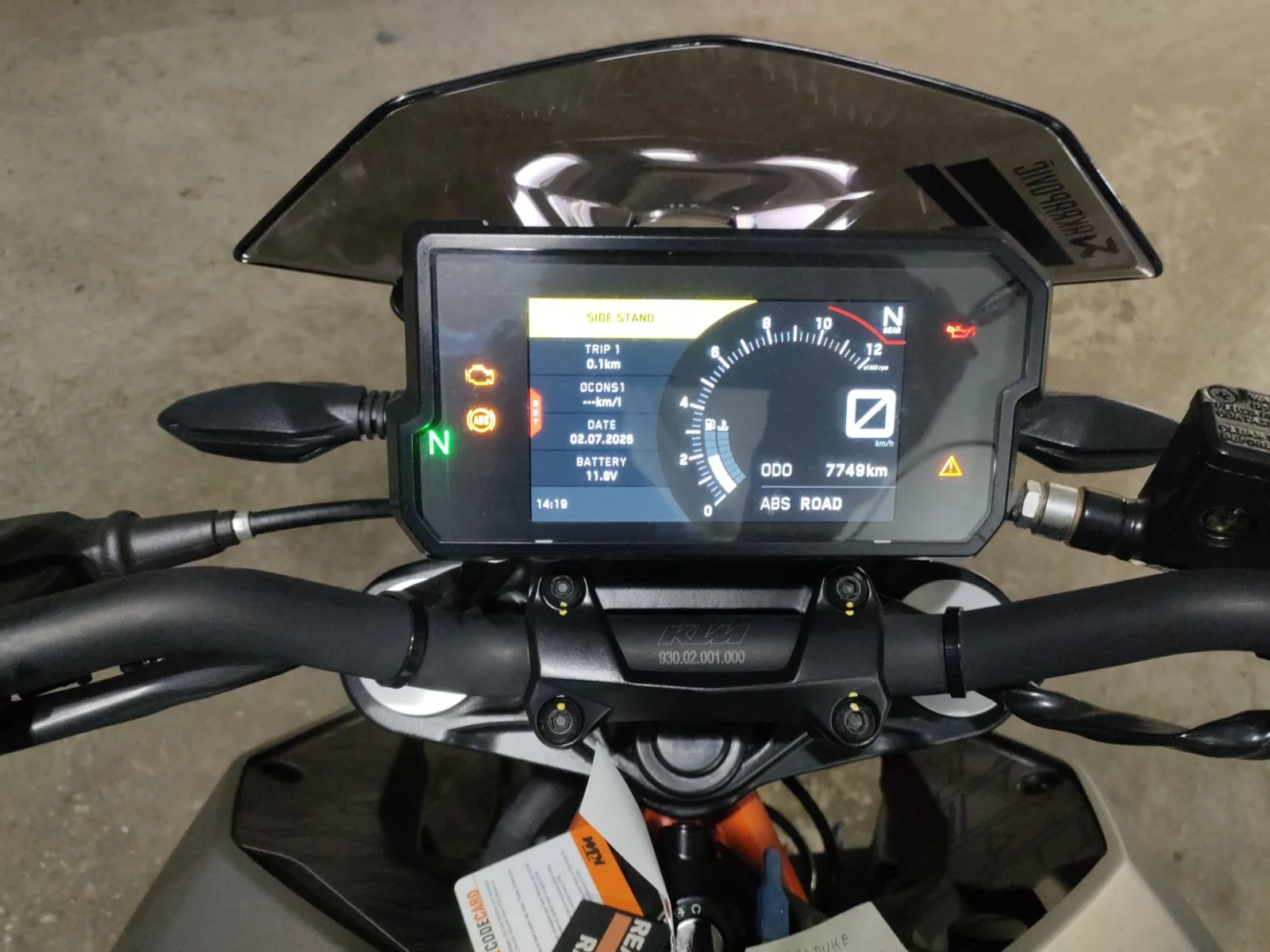 KTM 390 DUKE с аукциона JBA, кадр 5
