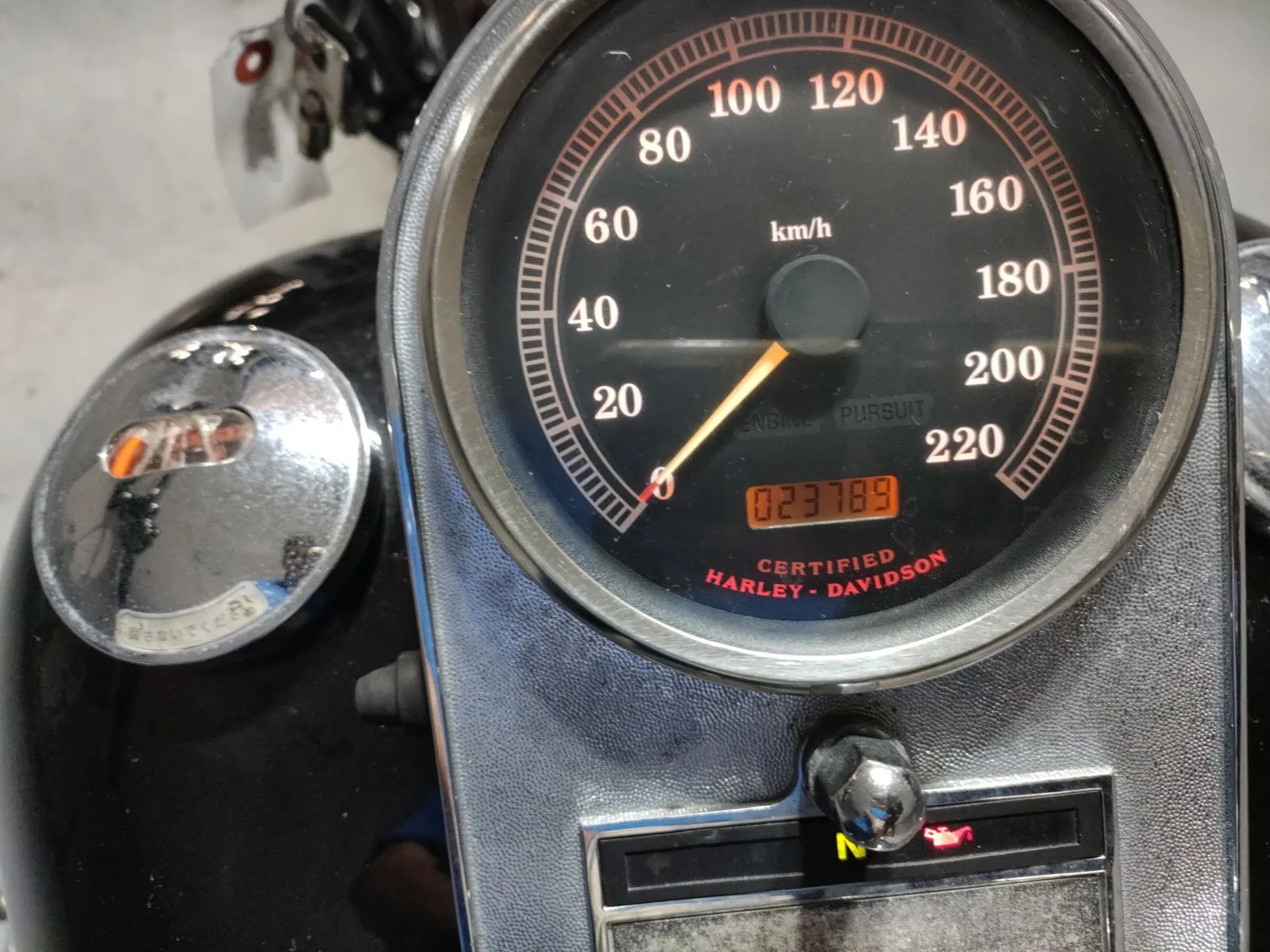 Harley-Davidson FLSTF1450 с аукциона JBA, кадр 5