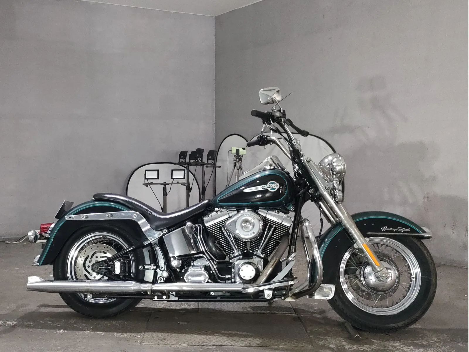 Harley-Davidson FLSTC1450 2002 года с японского аукциона JBA