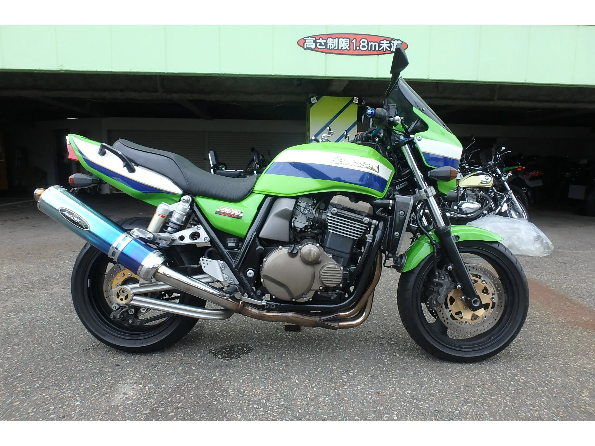Kawasaki ZRX1200R с аукциона AUCNET, кадр 1