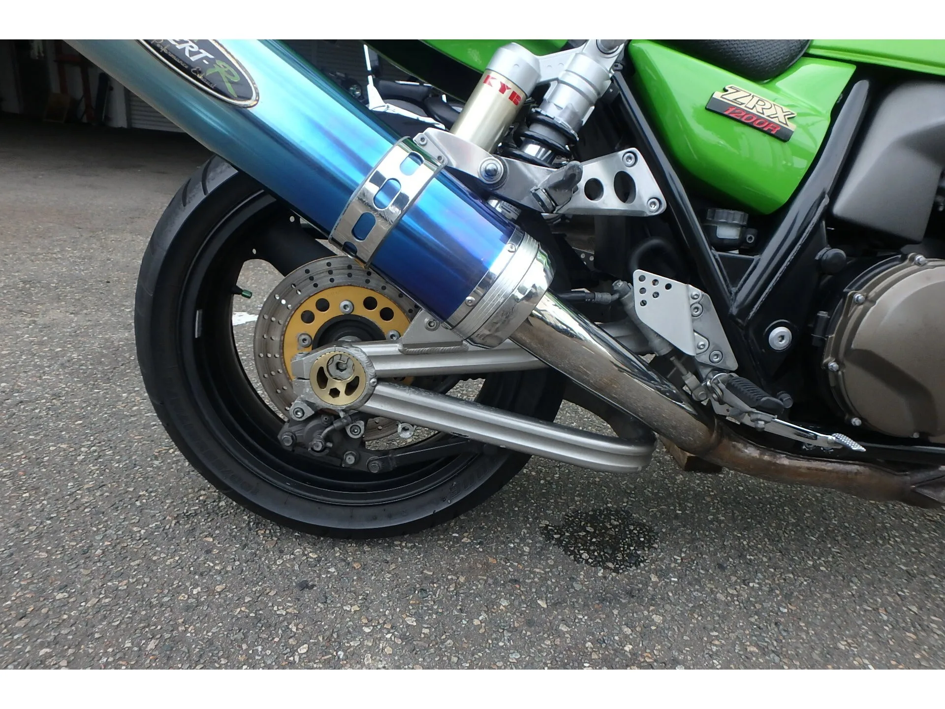 Kawasaki ZRX1200R с аукциона AUCNET, кадр 6