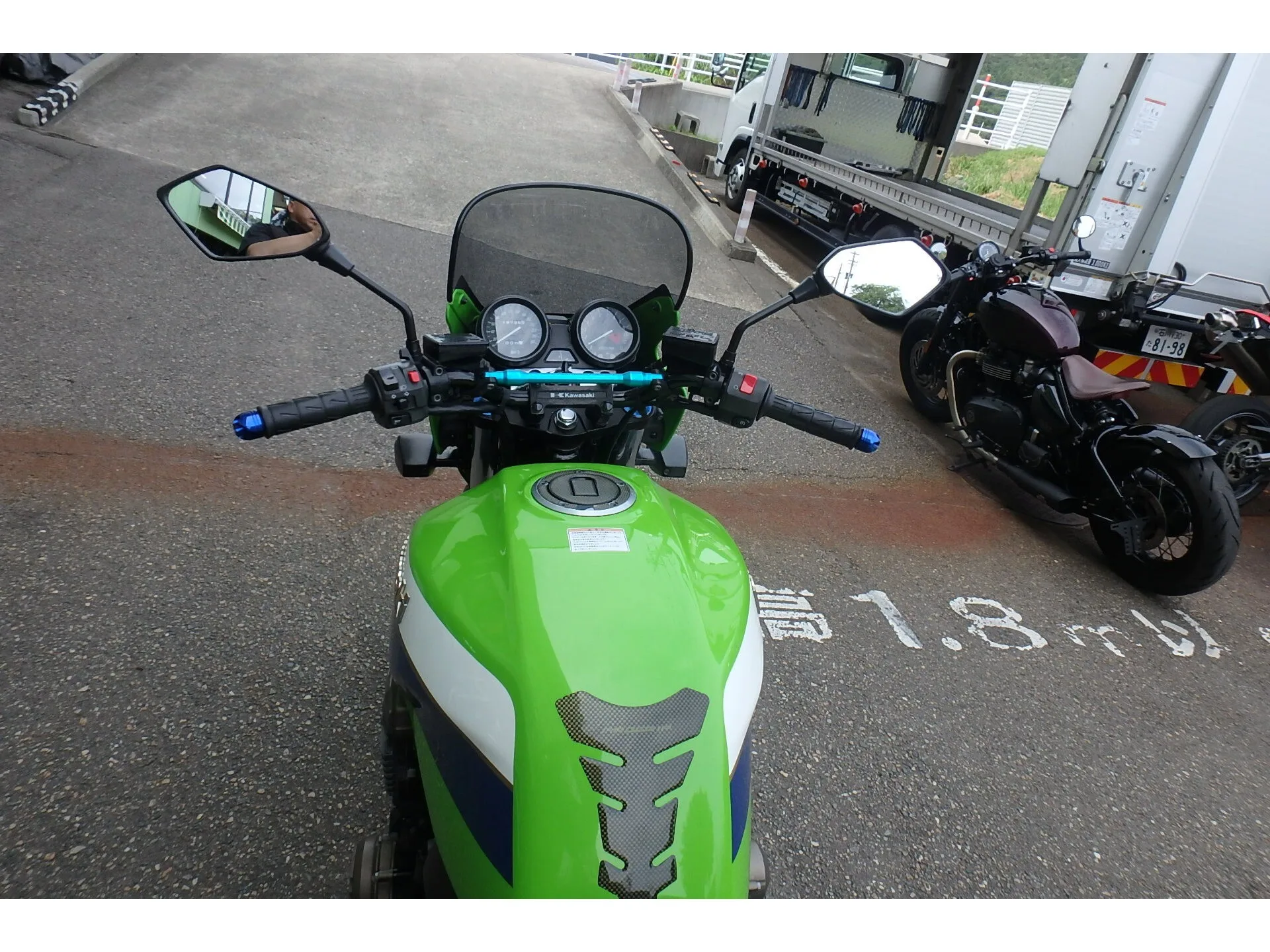Kawasaki ZRX1200R с аукциона AUCNET, кадр 10