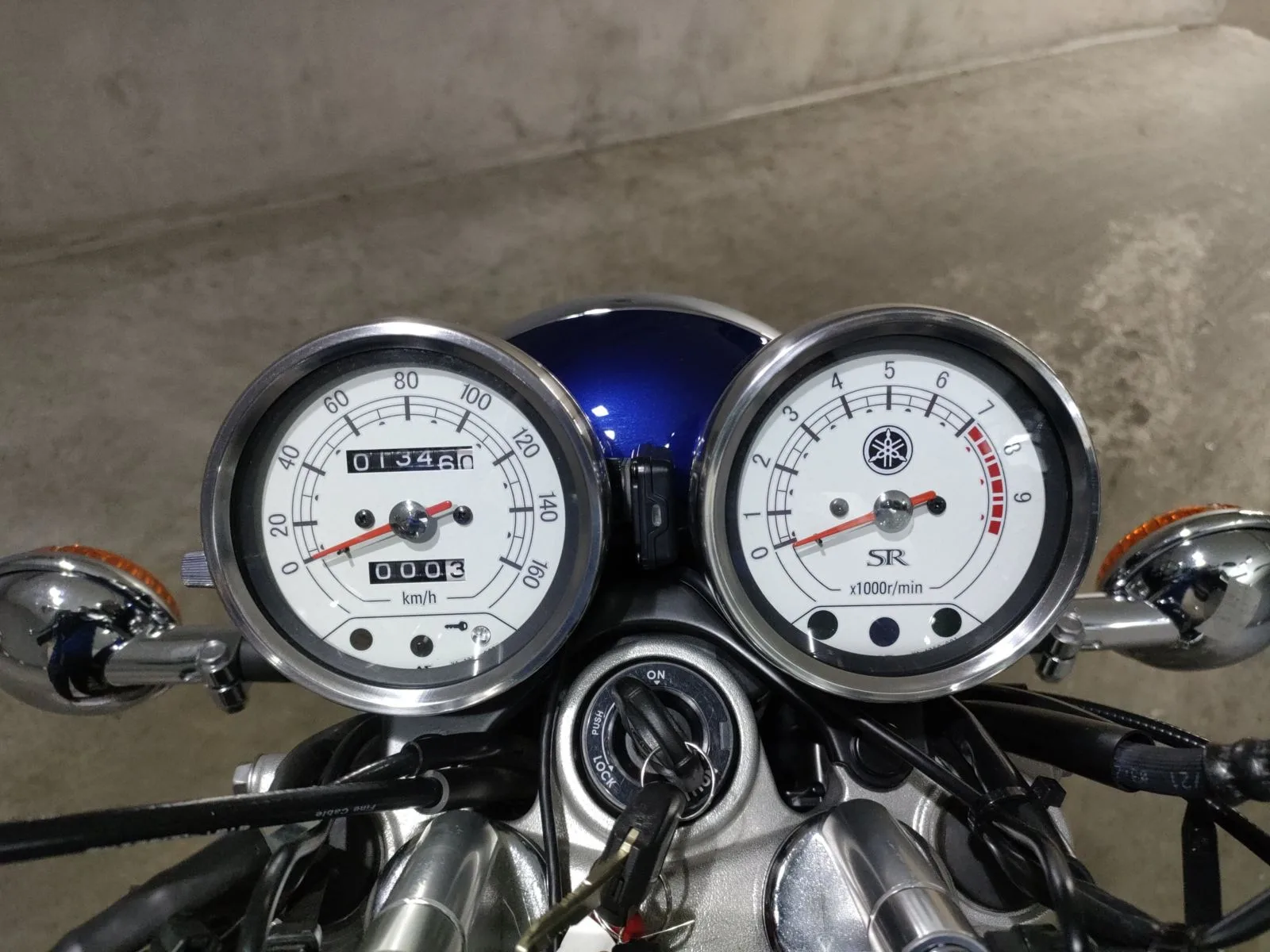 Yamaha SR400 с аукциона JBA, кадр 5