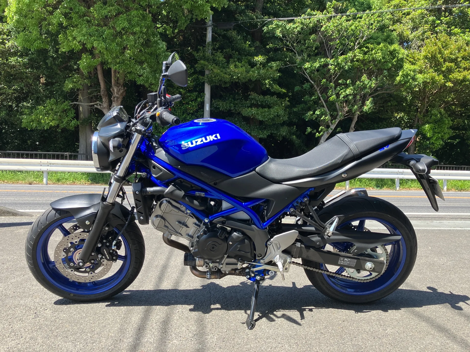 Suzuki SV650 ABS с аукциона AUCNET, кадр 2