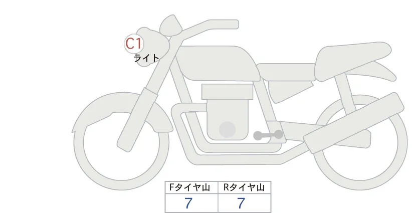 Suzuki SV650 ABS с аукциона AUCNET, кадр 6