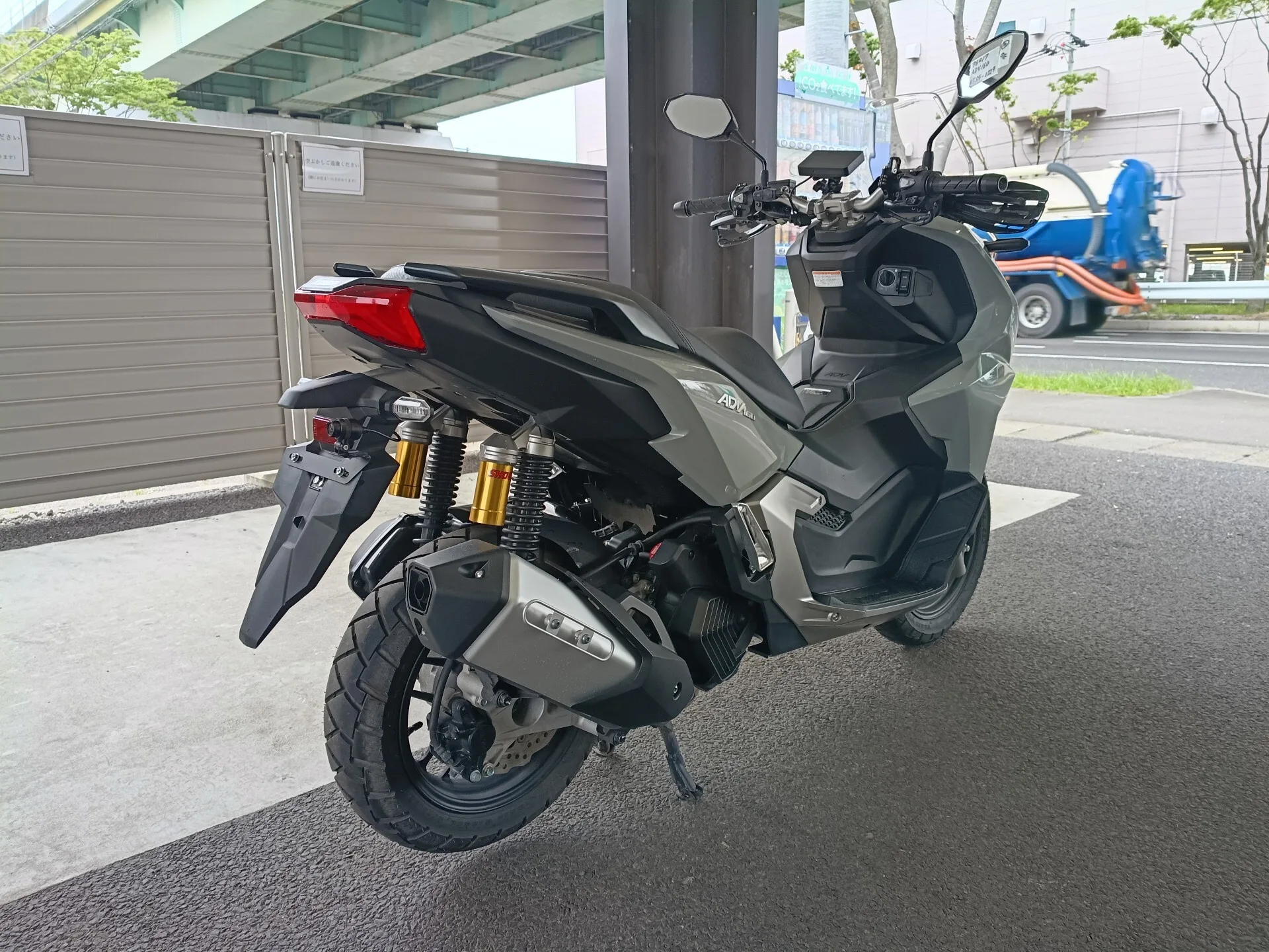 Honda ADV160 с аукциона AUCNET, кадр 5